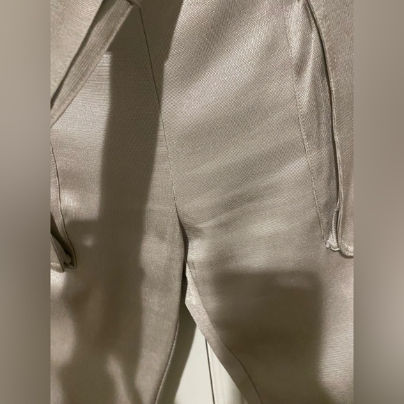 Current Air anthropologie Silver / cream Lining Pants size small - Picture 6 of 16